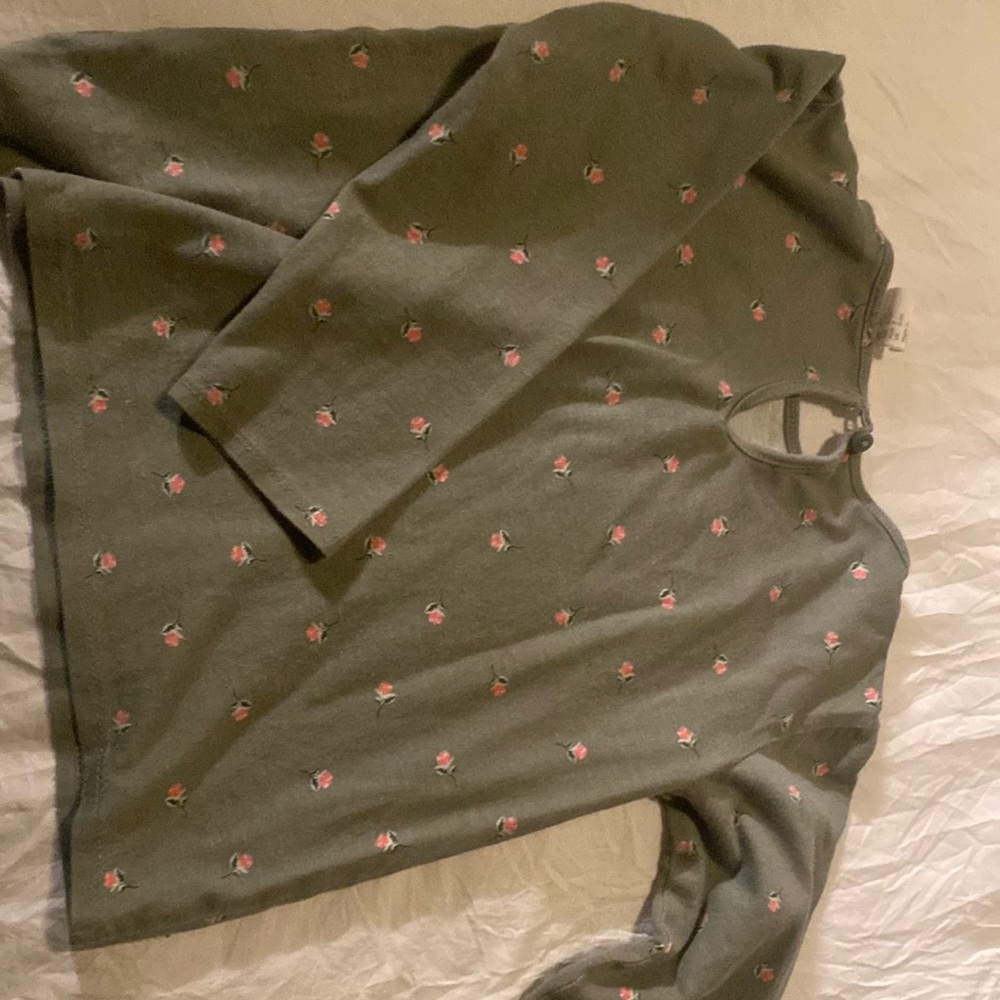 H&M Flowery Toddler Shirt